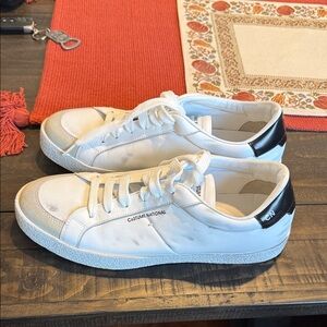 CNC Costume National Men's Sneakers in White and Black I used 2 times only